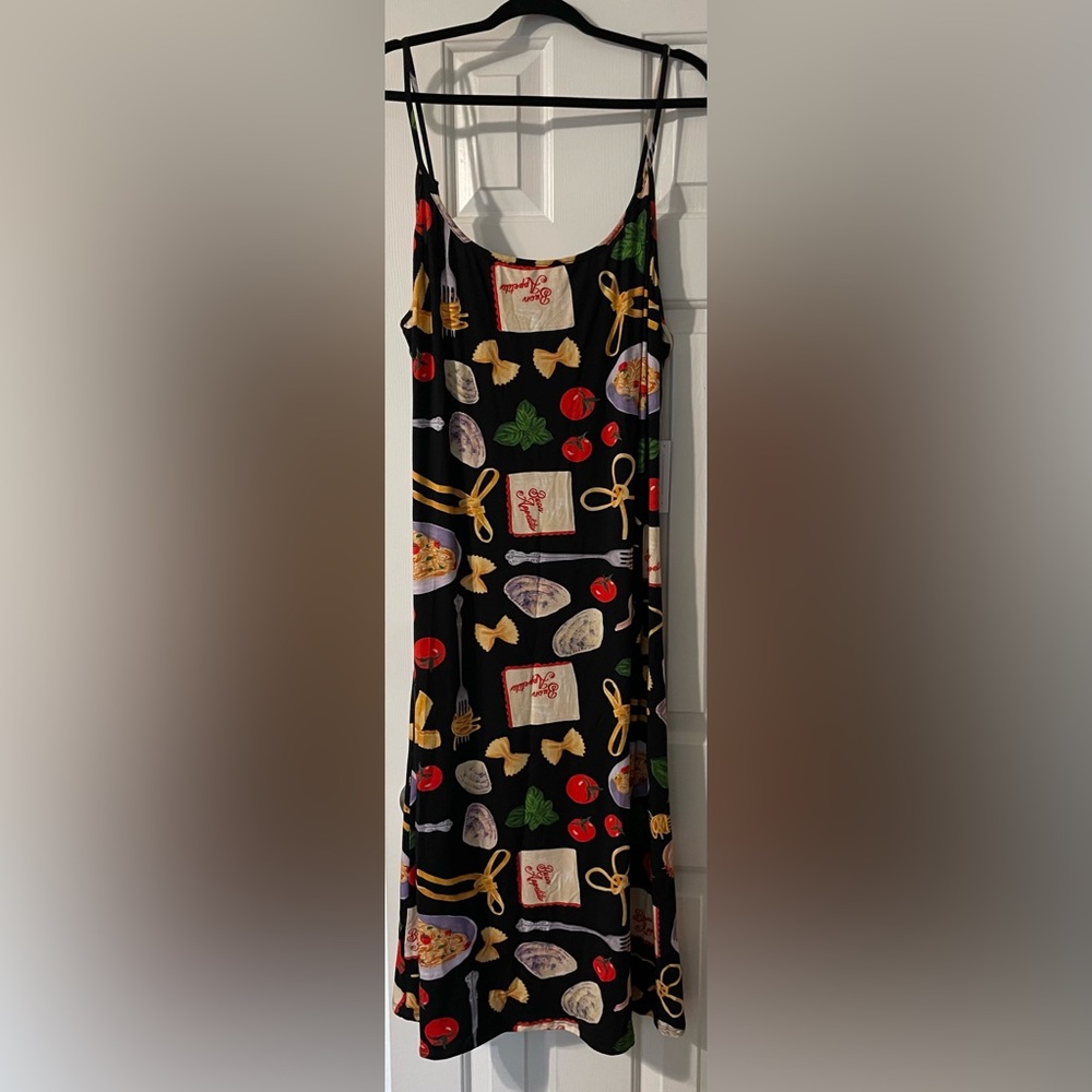 Lisa Says Gah Sofia Buon Appetito! Pasta Slip Dress - 2XL